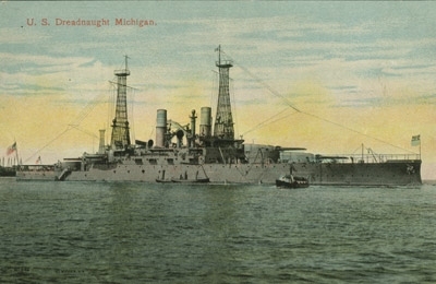 View the U.S.S. Michigan collection finding aid